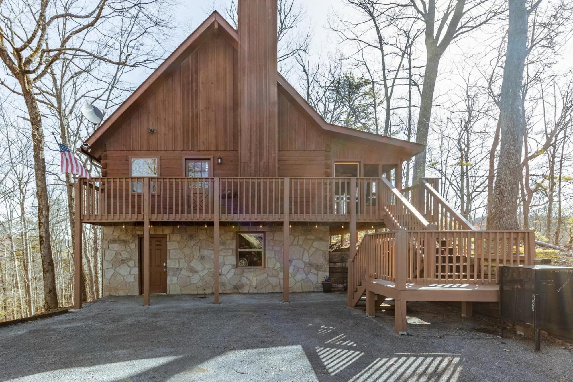 Dudley II By Avantstay Comfortable Cabin W Hot Tub Views Pigeon Forge Bagian luar foto